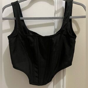 SHEIN black corset (Small)